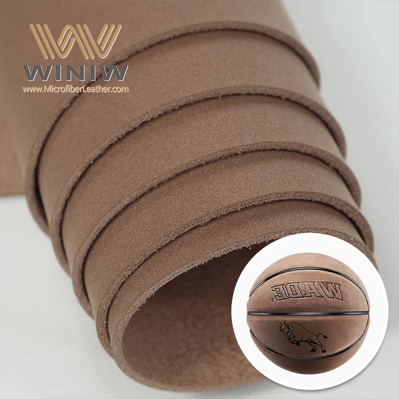 Attrition Resistant Balls Microfiber Suede Leather For Sports Ball